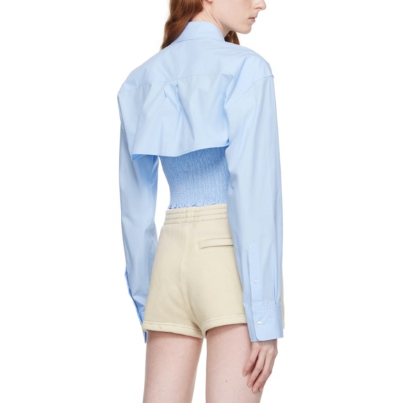 NWT Alexander wang smocked cami overshirt twinset - Picture 3 of 7